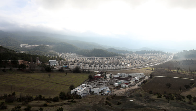 The villas are located near the small town of Mudurnu in Turkey's northwestern region.