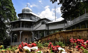 Unity Park, the former palace of Emperor Menelik II.