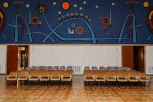 Inside the Yugoslavia saloon in The Palata Srbija building