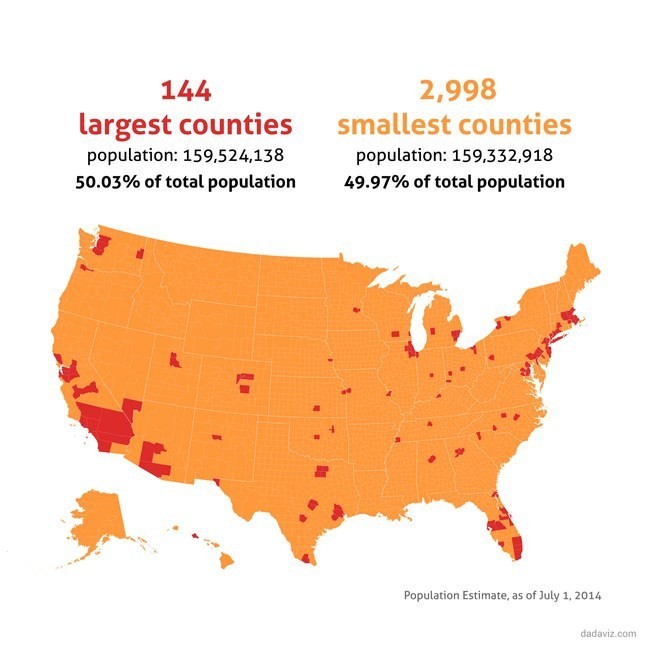 America's population mapped