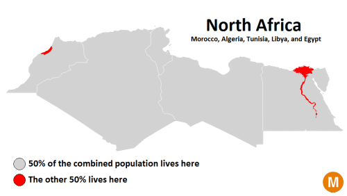 North Africa's population mapped