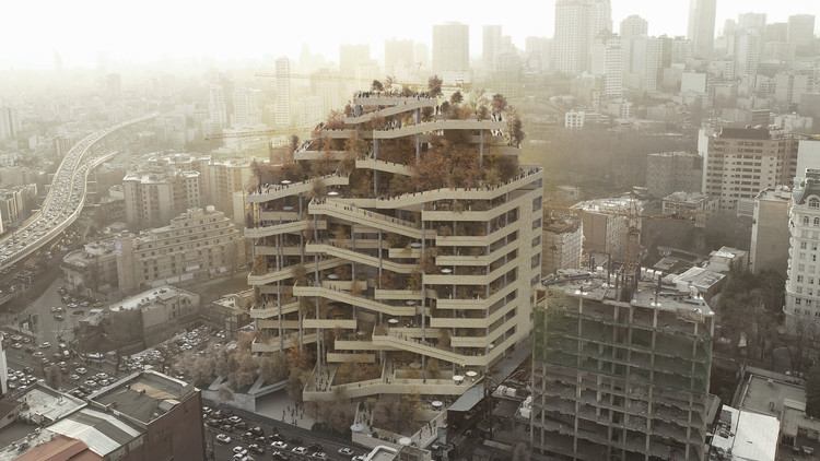 FMZD Transforms an Existing Concrete Structure in Tehran into a Contextual Shopping Mall, Courtesy of FMZD | Farshad Mehdizadeh Design