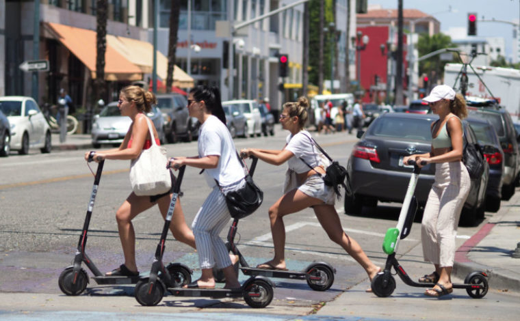 US-LIFESTYLE-TECHNOLOGY-ELECTRIC SCOOTER