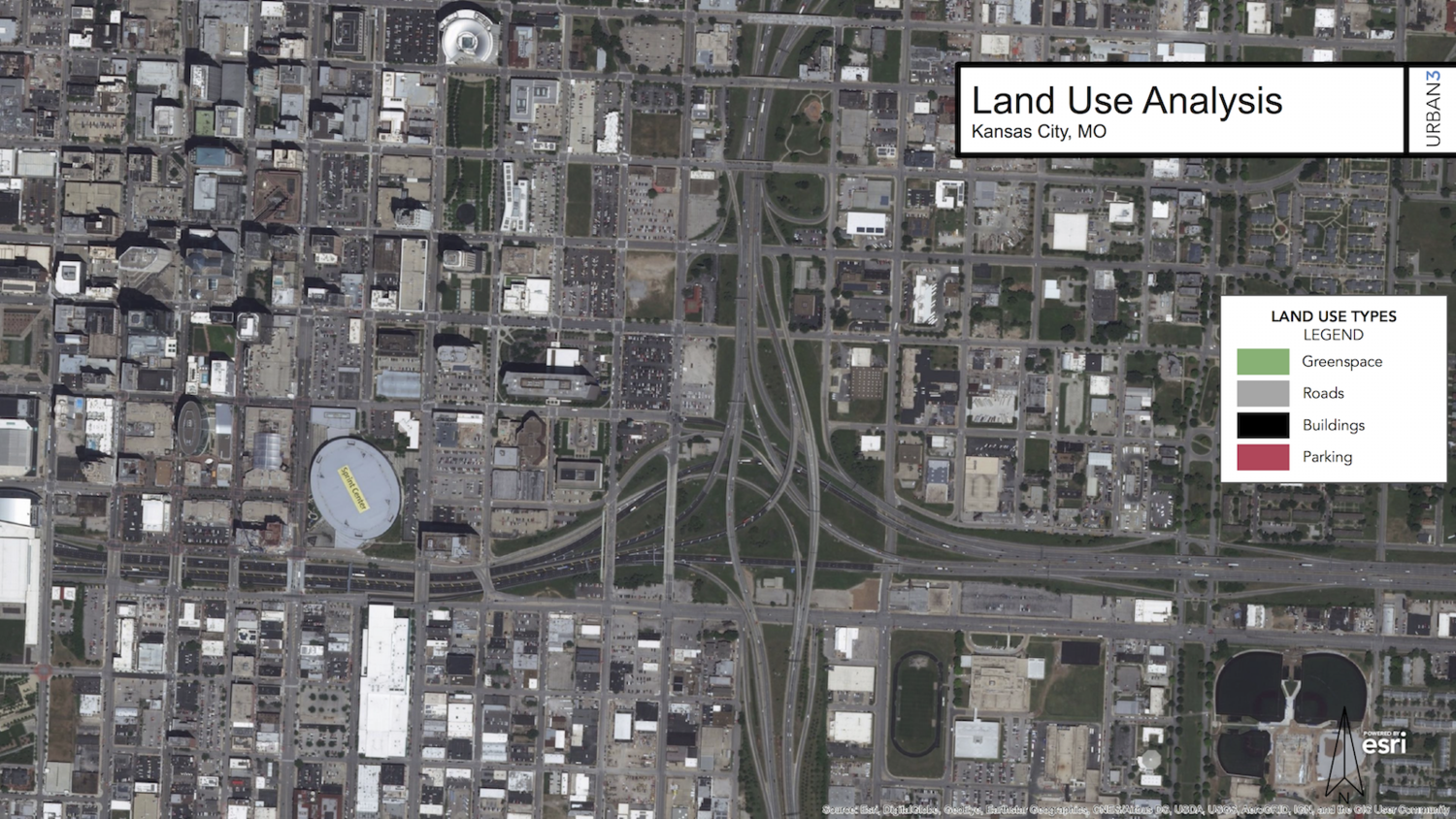 Downtown (Aerial Photo)