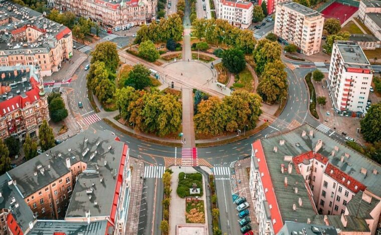 Szczecin, a city in Poland