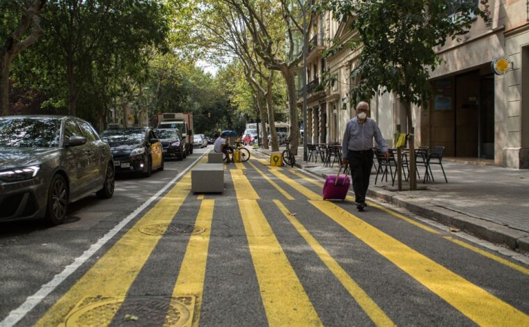 Pedestrian-first areas have proliferated around Barcelona since 2016. But the latest “superblock” plan involves a bigger part of the city. 