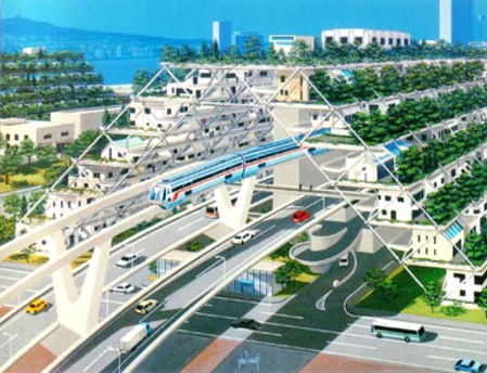 Futuristic architecture