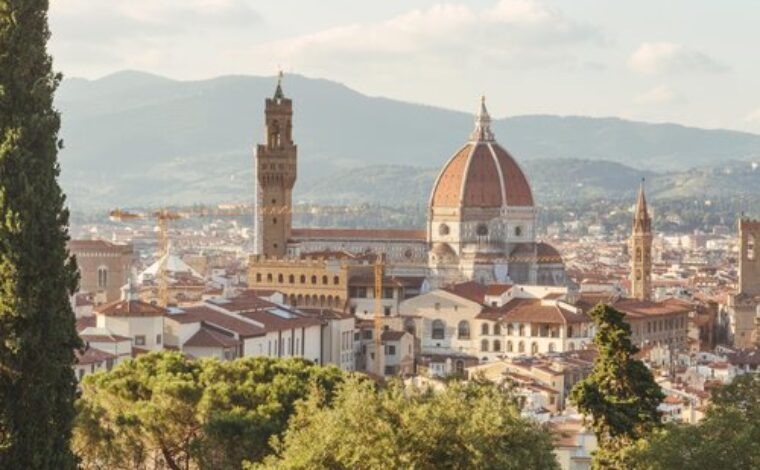 Florence, Italy. Image by Giuseppe Mondì on  Unsplash .
