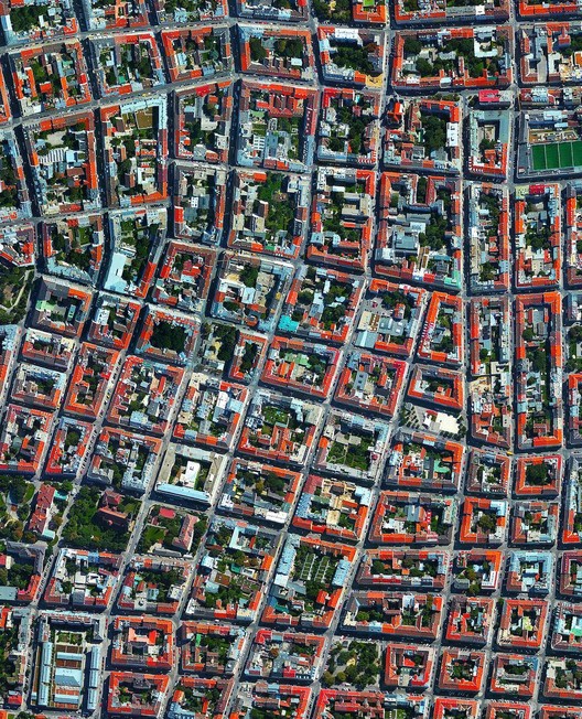 Vienna, Austria. Created by @benjaminrgrant, source imagery: @digitalglobe