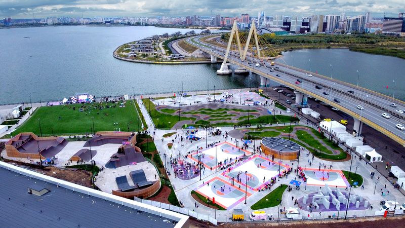 relates to A Park-Building Revolution Is Transforming a Russian City