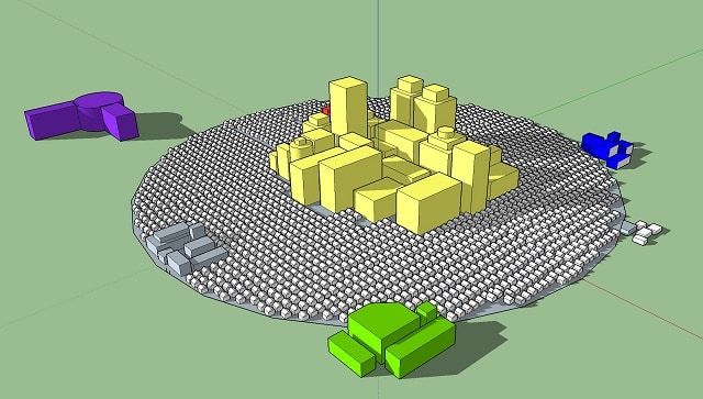 Galactic City Model